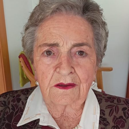 Fotografía de Doña Nieves Pozueta Muñoz
